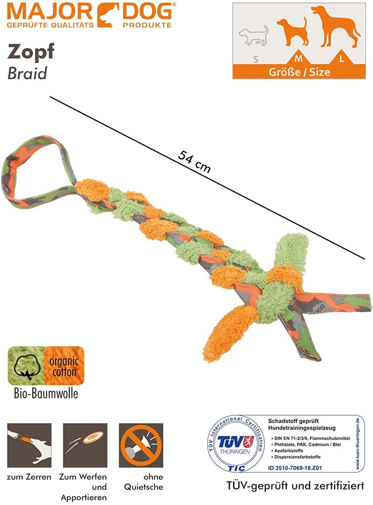 Major Dog Braid, vetolelu