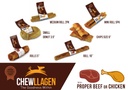 Chewllagen kananmakuinen mini pururulla 5kpl 12,5 cm 10mm chicken
