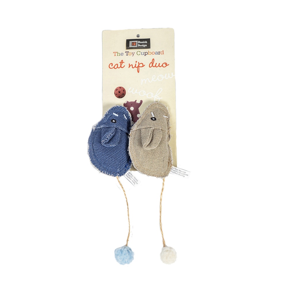 Danish Design Milo and Max Catnip Duo - Kissan lelu