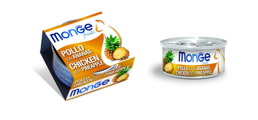 Monge cat adult Fruits kana-ananas 80g prk