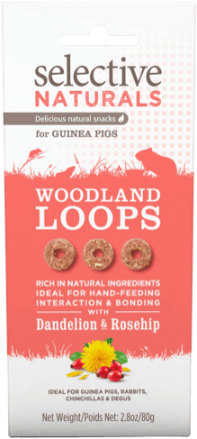 SUPREME SELECTIVE Woodland Loops for Guinea Pigs marsu 80g   (me 4)