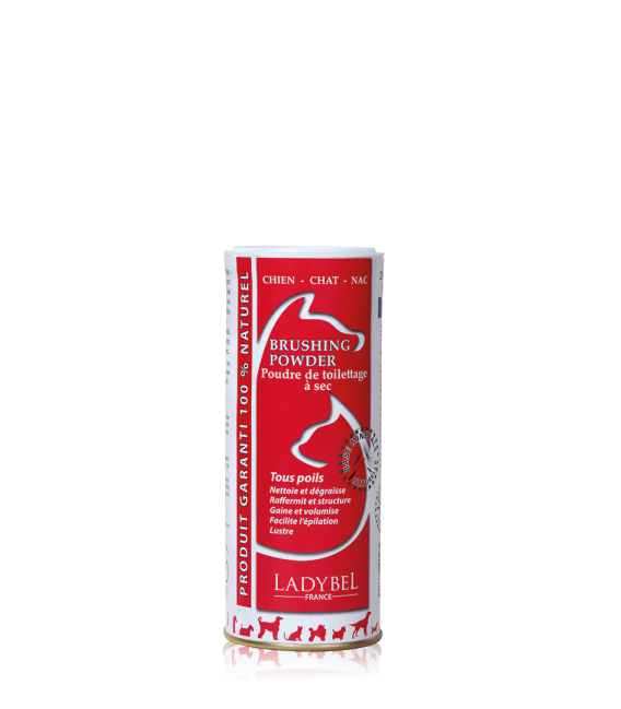 LADYBEL BRUSHING POWDER 250 g, kuivashampoo