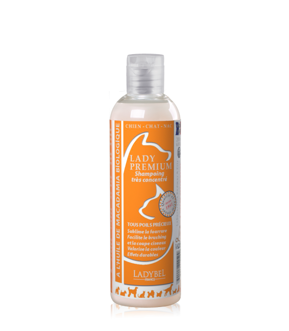 LADYBEL LADY PREMIUM kosteuttava shampoo  200 ml Macadamia oil, poistuu valikoimasta