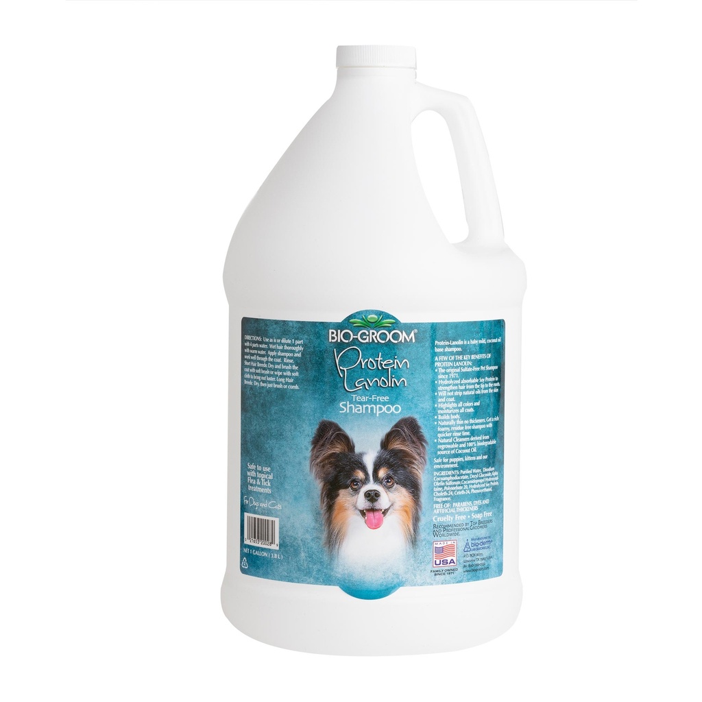 Bio-Groom PROTEIN LANOLIN shampoo GALLONA (3,8 l)