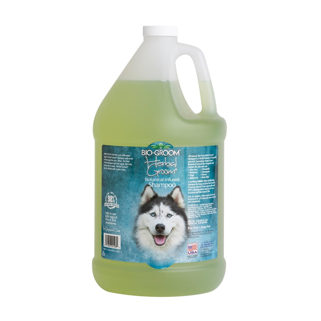 Bio-Groom Herbal Groom® shampoo gallona (3,8l)