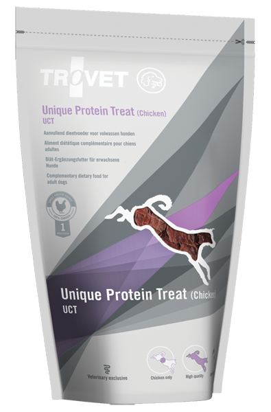 Trovet UCT Unique Protein Treat (kana) dog 125g