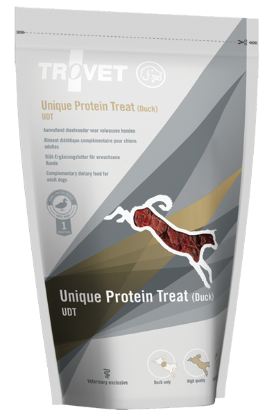 Trovet UDT Unique Protein Treat (ankka) dog 125g
