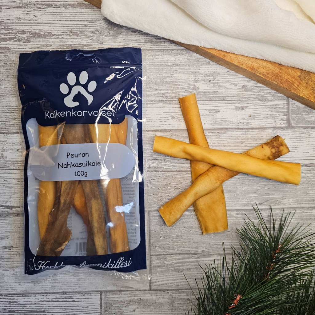 Kaikenkarvaiset Peuran nahkasuikale 100 g