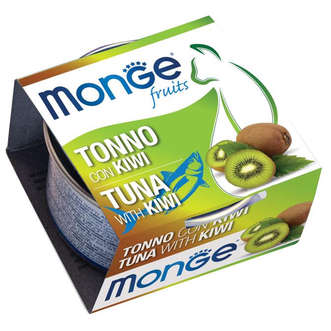 Monge Fruits cat tonnikala - kiivi gf 80 g me 24