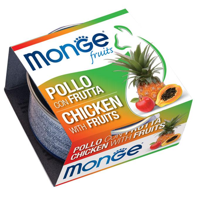Monge cat adult Fruits kana-hedelmät 80g prk