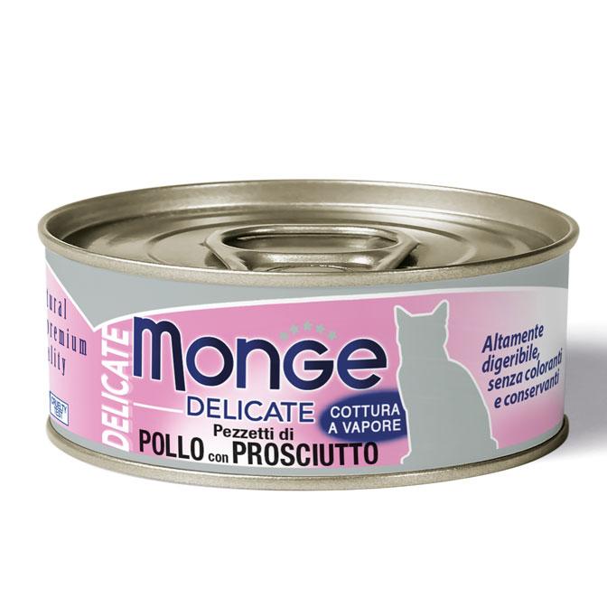 Monge Delicate cat kana-kinkku 80g prk me24