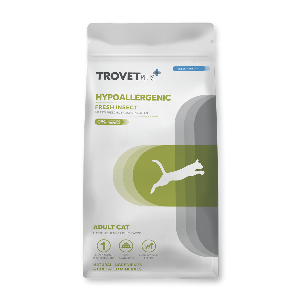 Trovet Plus Adult Cat Hypoallergenic Hyönteinen 1,2 kg