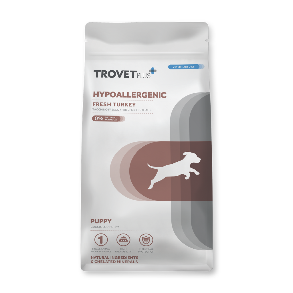 Trovet Plus Hypoallergenic kalkkuna koiranpennuille 10 kg