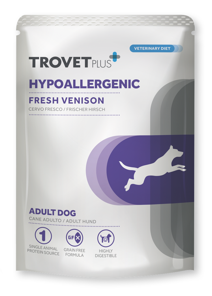 Trovet Plus Pouch Adult Dog Hypoallergenic Peura 100 gr