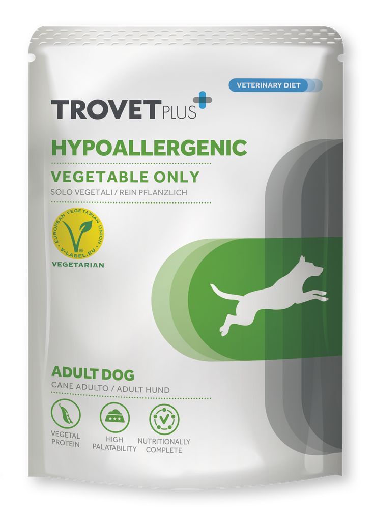 Trovet Plus Hypoallergenic kasvis koirille pouch 100 g