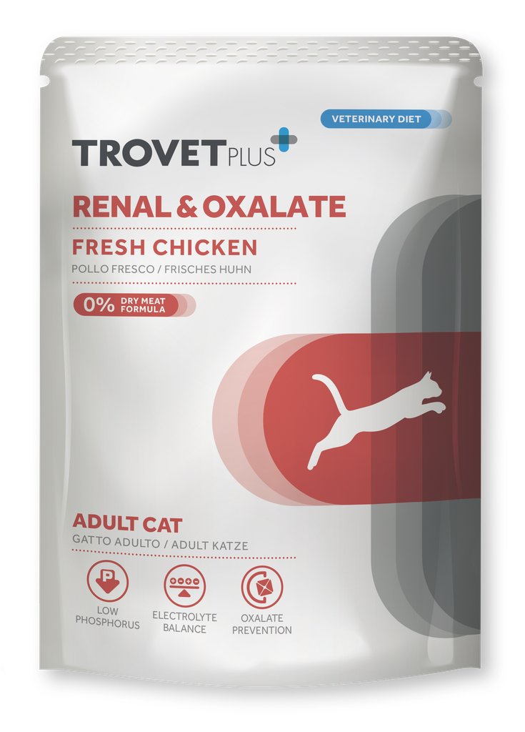 Trovet Plus Pouch Adult Cat Renal Oxalate 85 g
