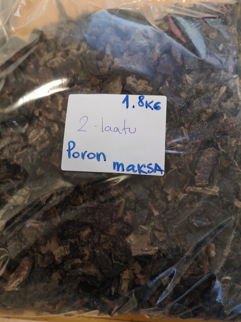 Poron maksa Suomi 1,8kg 2-laatu pientä silppua