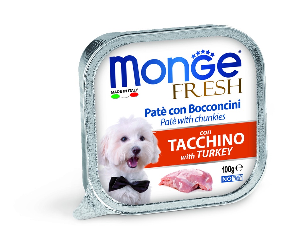 Monge dog adult Fresh kalkkuna 100g vuoka