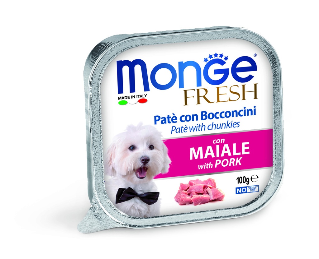 Monge dog adult Fresh possu 100g vuoka