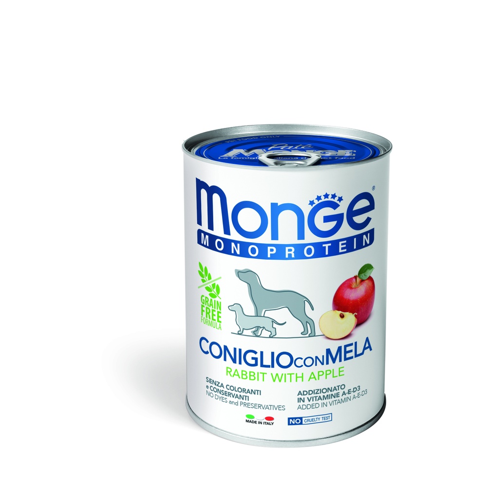 Monge dog adult Monoprotein Kani-omena 400g