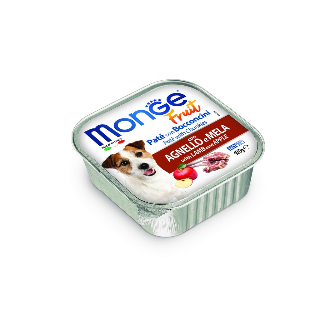 Monge dog adult Fruit Lammas-omena 100g