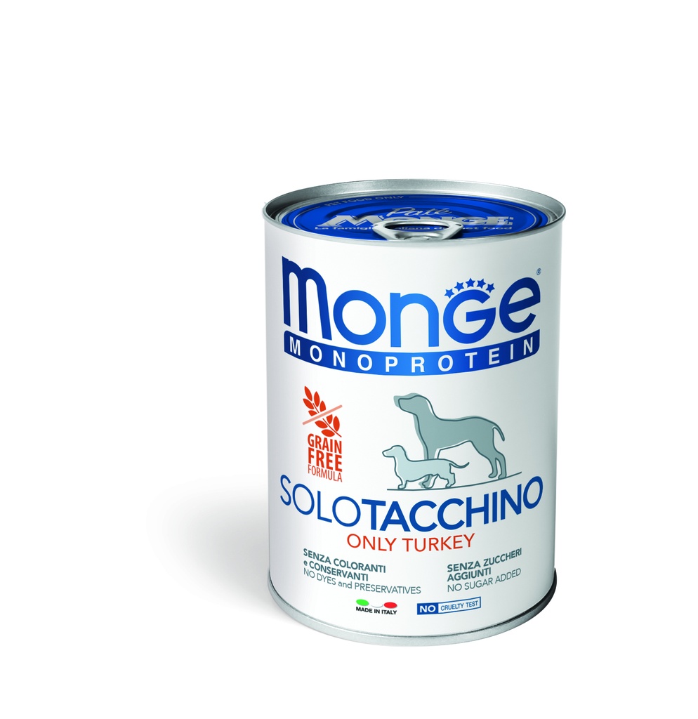 Monge dog adult Monoprotein Kalkkuna 400g