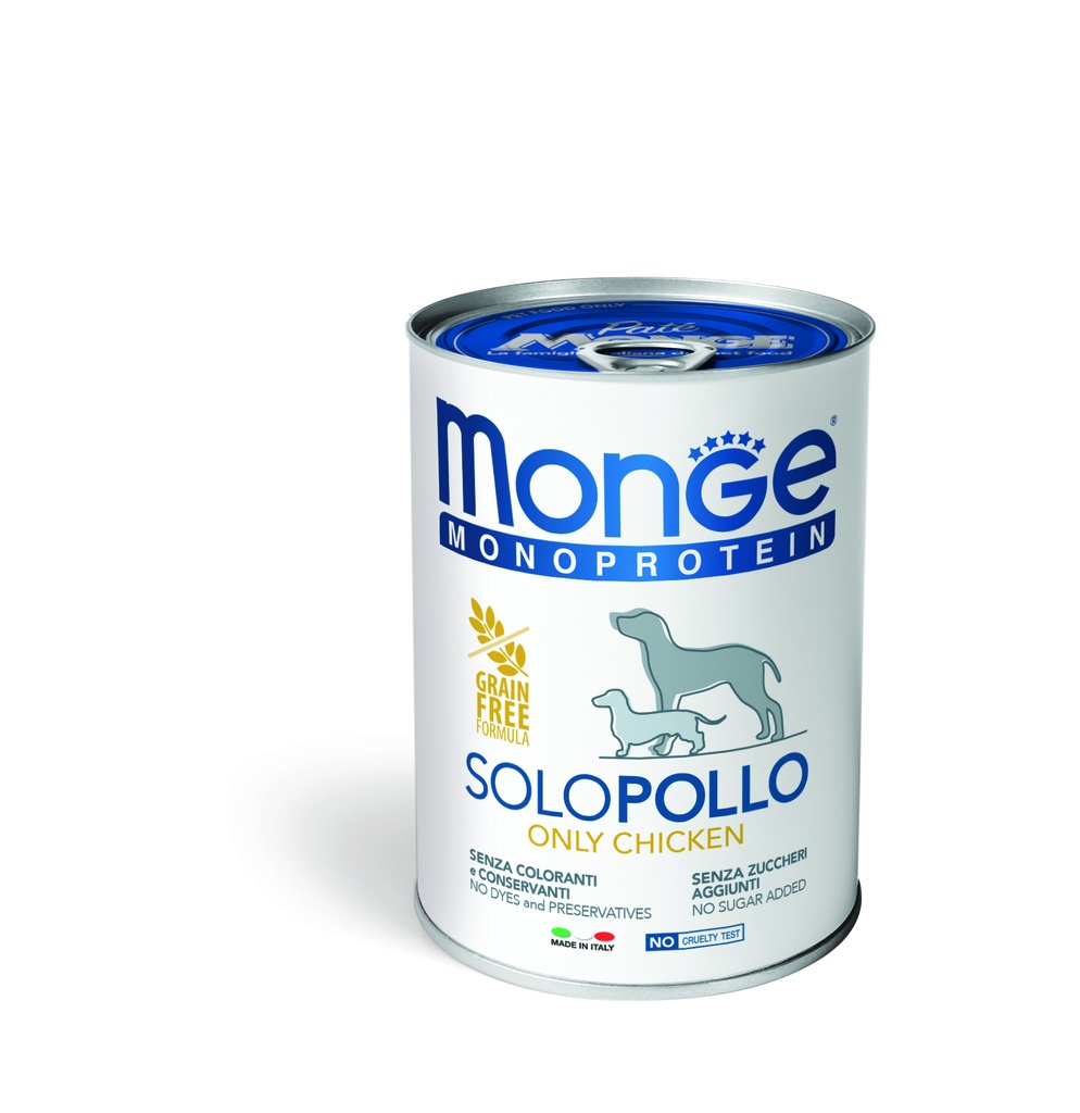 Monge dog adult Monoprotein Kana 400g