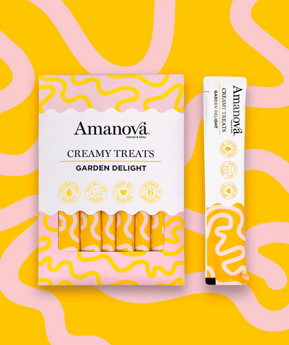 Amanova cat adult Creamy Treats Garden Delight 15g