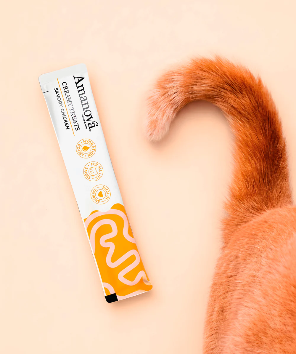 Amanova cat adult Creamy Treats Savory Chicken 15g