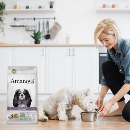 Amanova dog adult Mature mini kala 500g