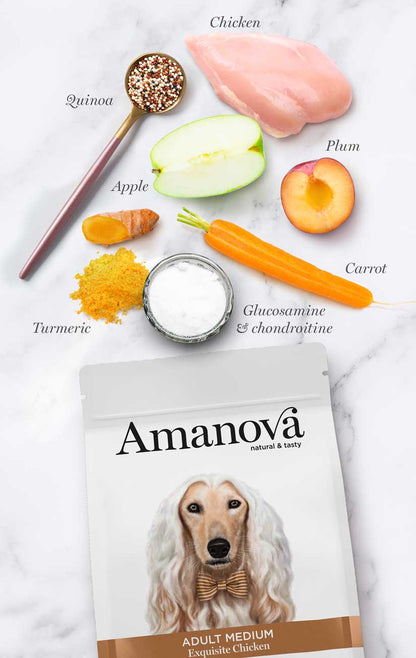 Amanova dog adult Medium Exquisite Chicken & quinoa 2 kg