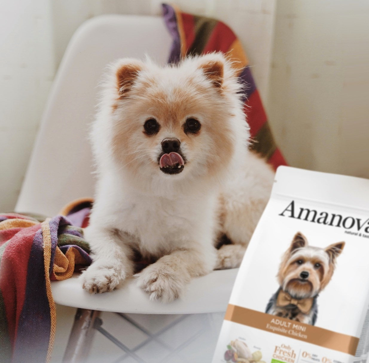 Amanova dog adult mini Exquisite kyckling & quinoa 7 kg