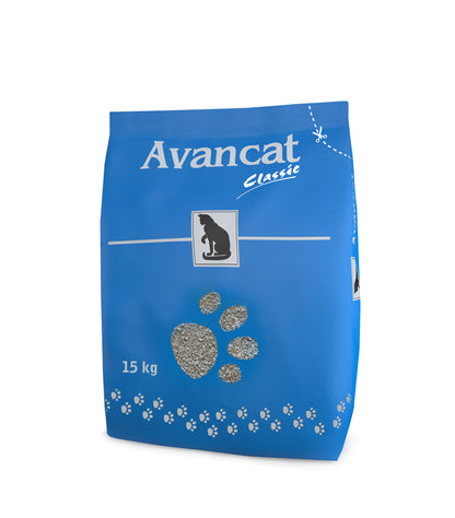 Avancat Classic Cat litter, 15 kg (approx. 15.5 L), clumping