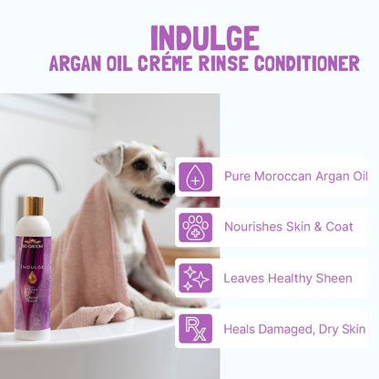 Bio-Groom Indulge™ Argan Oil conditioner 8oz/236ml