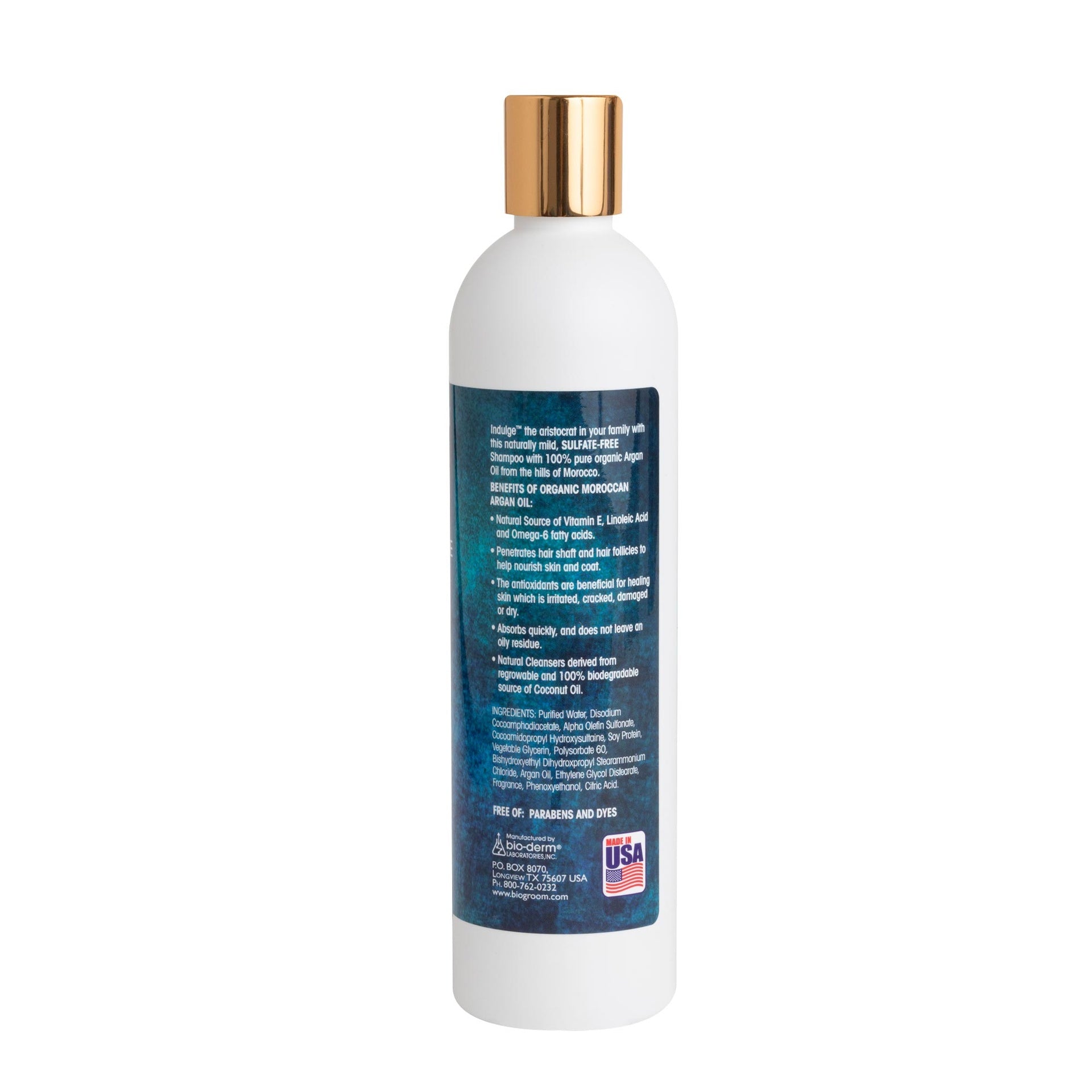 Bio-Groom Indulge™ Argan Oil shampoo 8oz/236ml