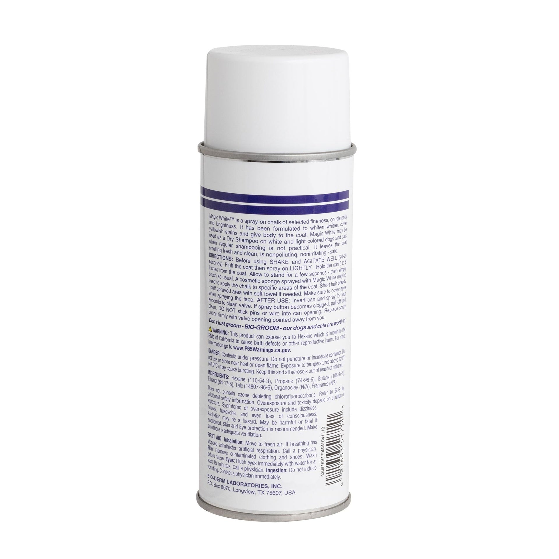 Bio-Groom Magic White™ bleaching spray 10oz/284g