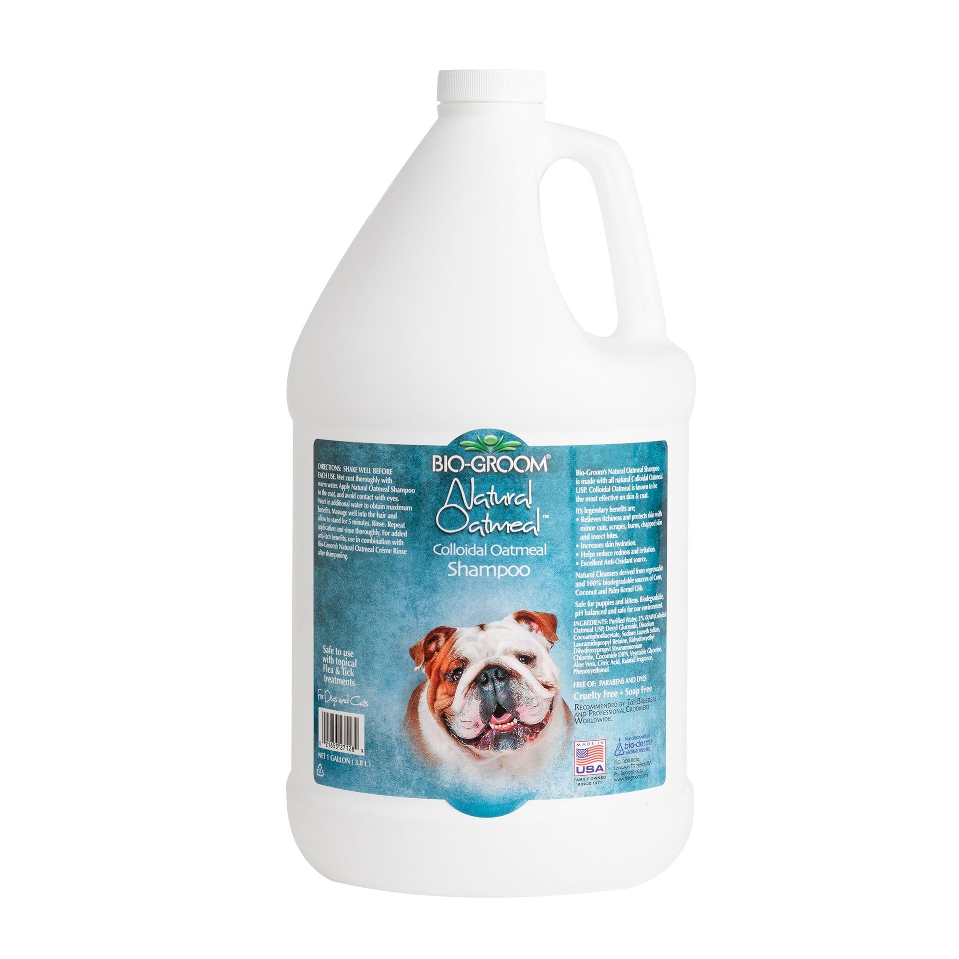 Bio-Groom Natural Oatmeal Anti-Itch shampoo gallonit (3,8 l)