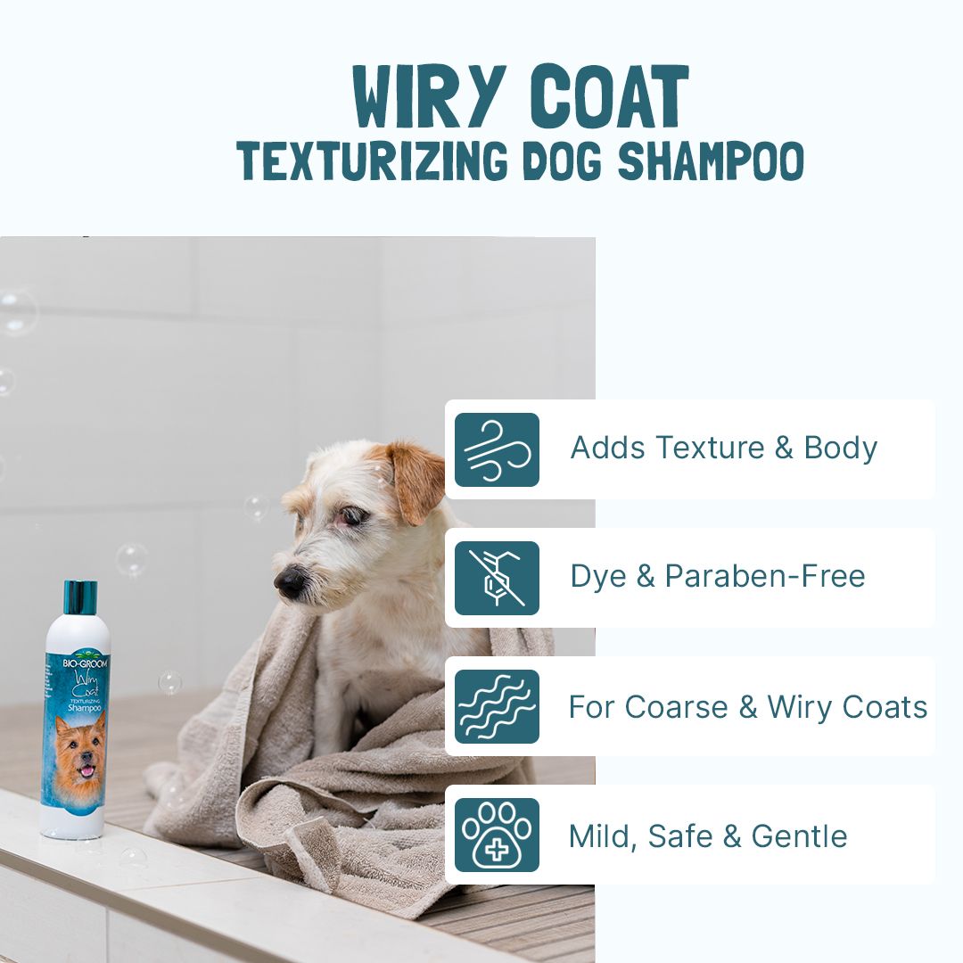 Bio-Groom Wiry Coat shampoo 12oz/355 ml
