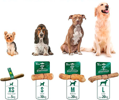 GoodWood Coffeetree Chew Half Small for Small Dogs