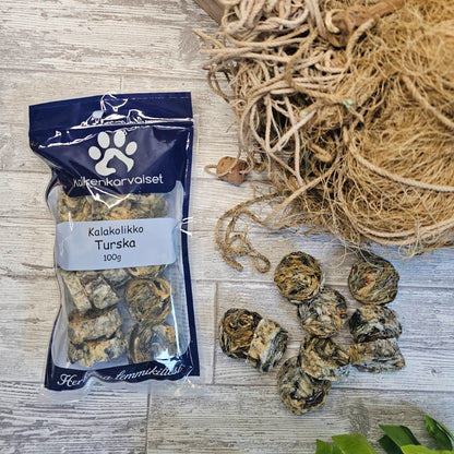 Kaikenkarvaiset Fish Coin Cod 100g