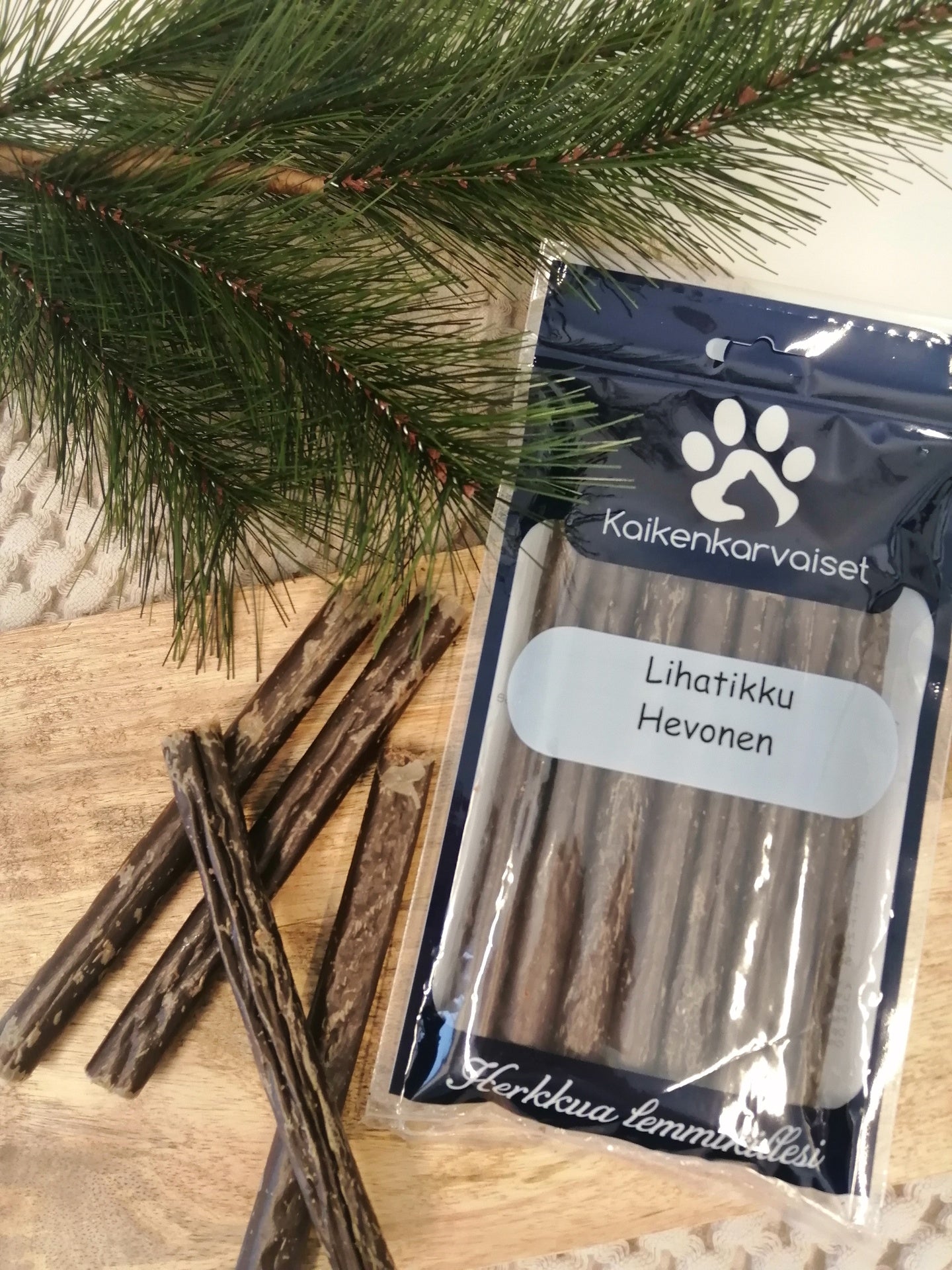 Kaikenkarvaiset Köttpinne Häst 120g