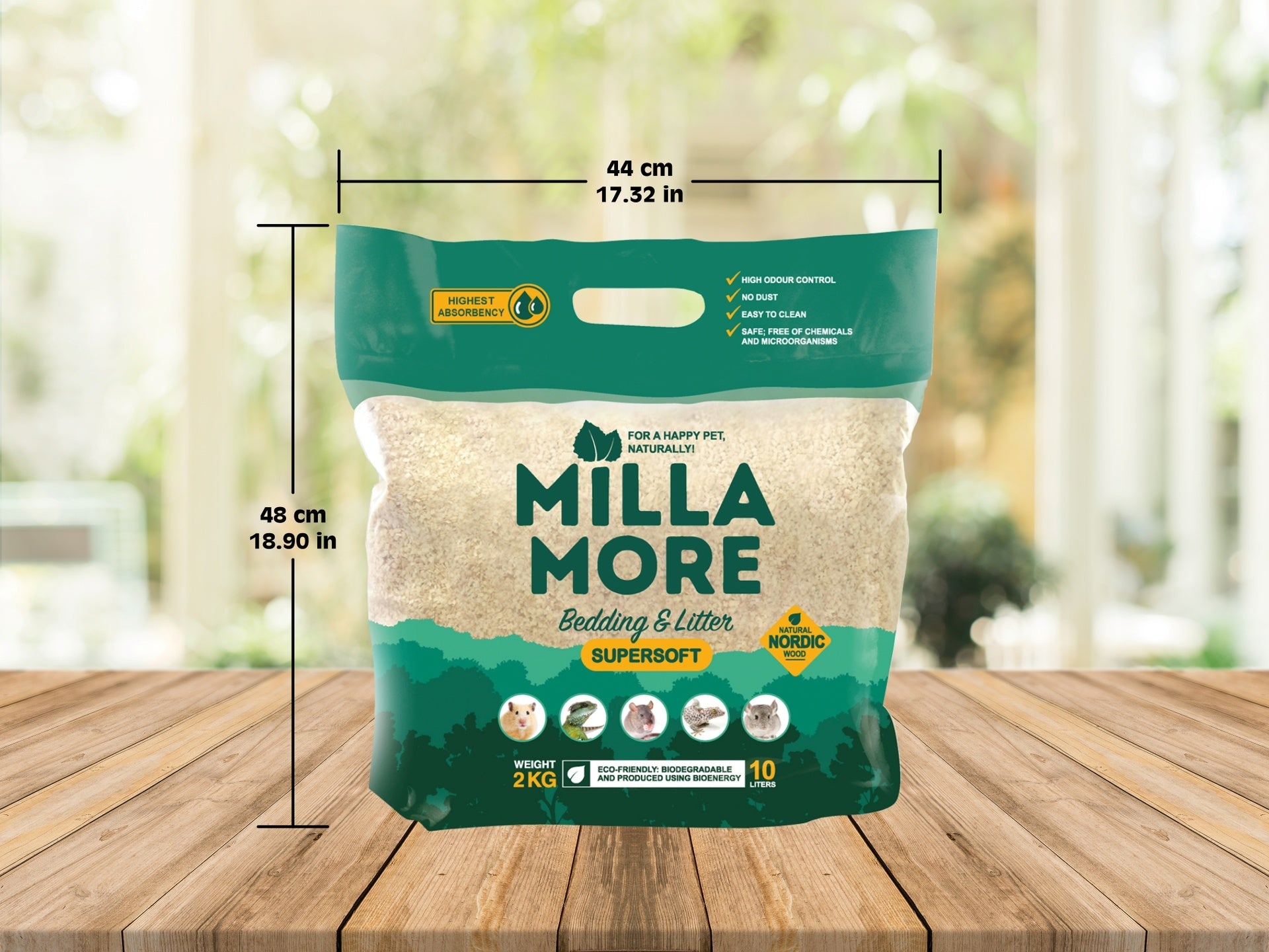 Millamore Supersoft bedding 10L