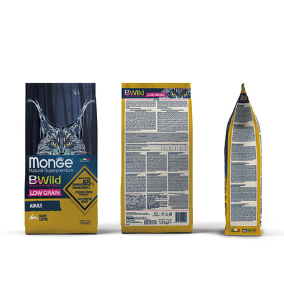 Monge cat adult BWild jänis 1,5kg