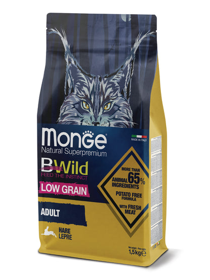 Monge cat adult BWild jänis 1,5kg
