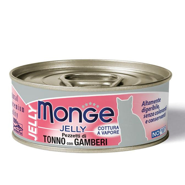 Monge cat adult Jelly tonnikala-katkarapu 80g prk