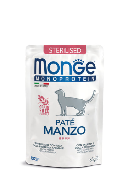 Monge cat adult Monoprotein nauta 85g pouch