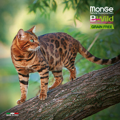 Monge Cat Adult Sterilised BWild Grain Free Tuna & Peas 1,5 kg