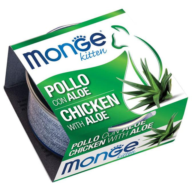 Monge cat kitten Fruits Chicken-Aloe 80g can