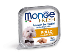 Monge dog adult Fresh kana 100g vuoka