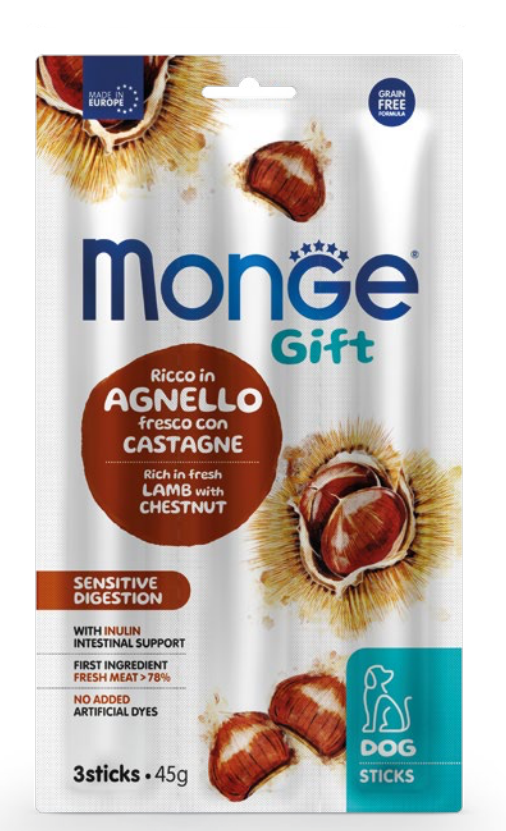 Monge Dog Gift Sensitive Digestion Lamb Chestnut 45 g